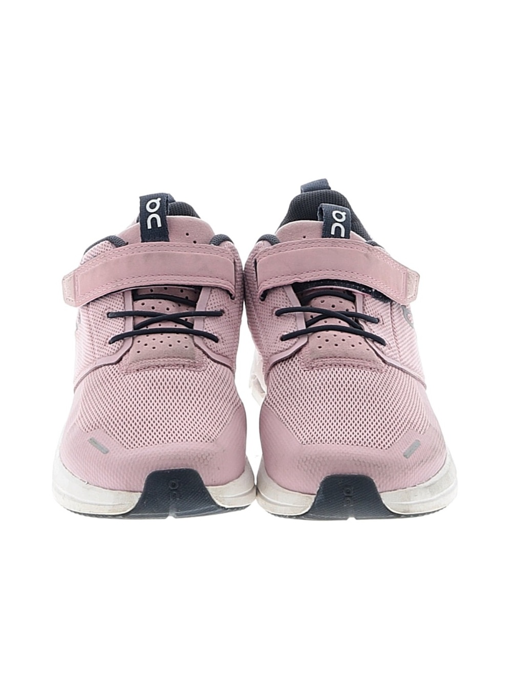 On Running Kids Pink and Navy Athletic Sneakers